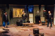 Photograph from As The Tide Ebbs - lighting design by James McFetridge