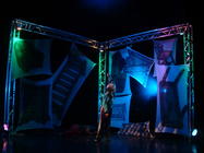 Photograph from IVAN - lighting design by Pete Watts
