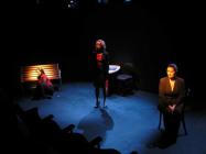 Photograph from City Girls - lighting design by Steve Lowe