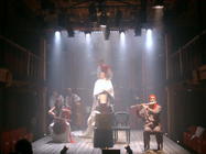 Photograph from Sweeney Todd - lighting design by Richard Jones