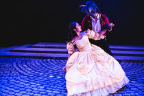 Photograph from Beauty and the Beast Jr - lighting design by Will Burgher