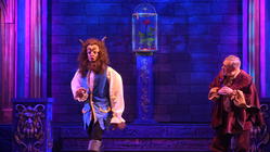 Photograph from Beauty &amp; The Beast - lighting design by Pete Watts