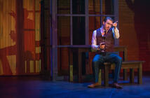 Photograph from 55 Days - lighting design by James McFetridge