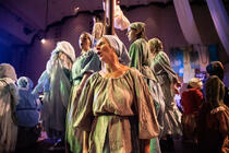 Photograph from SALT: A Community Play for Poole - lighting design by Sherry Coenen