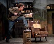 Photograph from The Lonesome West - lighting design by James McFetridge