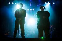 Photograph from The Blues Brothers - lighting design by Charlie Morgan Jones