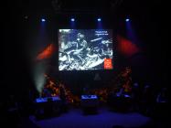 Photograph from Keep Calm and Tell It - The Real Stories of Hull in the Blitz - lighting design by Jason Addison