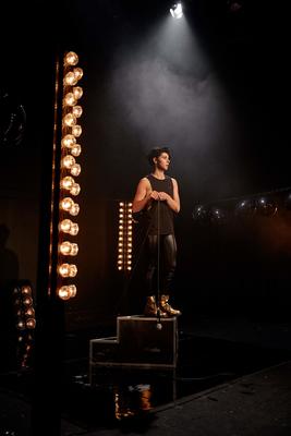 Photograph from TORCH - lighting design by Zoe Spurr