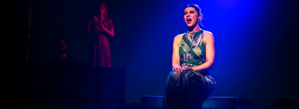 Photograph from Some Enchanted Evening - lighting design by Johnathan Rainsforth