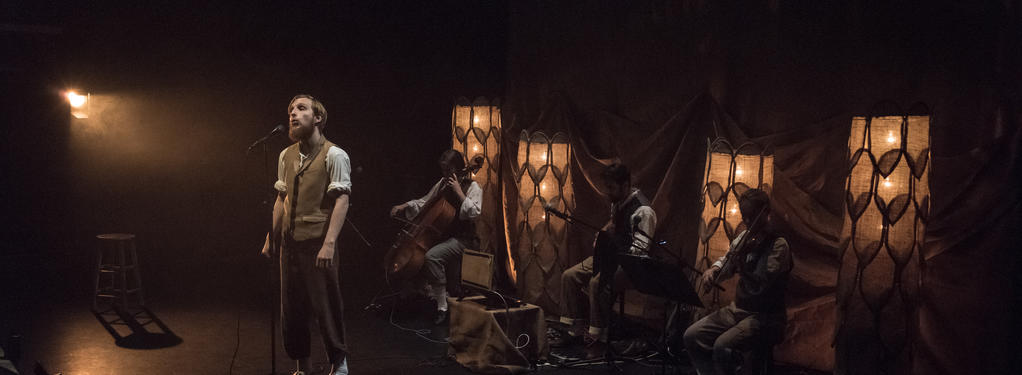 Photograph from Jeremiah - lighting design by Katrin Padel