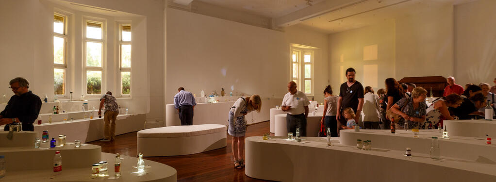 Photograph from Museum of Water - Perth Festival - lighting design by Marty Langthorne