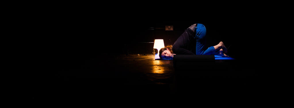 Photograph from A Duet Without You - lighting design by Marty Langthorne