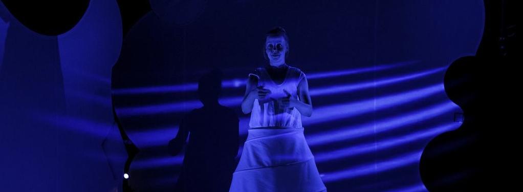 Photograph from Three Colours - lighting design by Azusa Ono