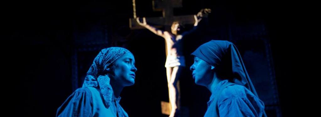 Photograph from Dialogues des Carmelites - lighting design by Charlie Morgan Jones