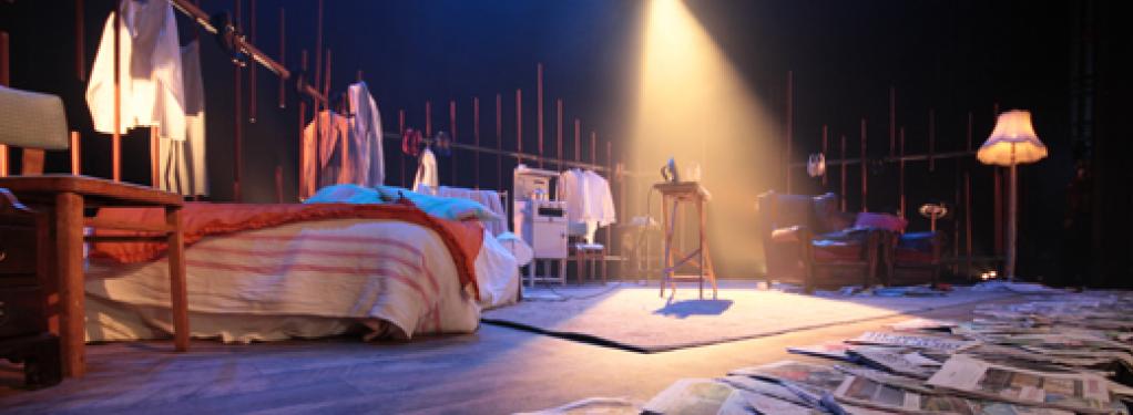 Photograph from Look Back In Anger - lighting design by Jason Addison