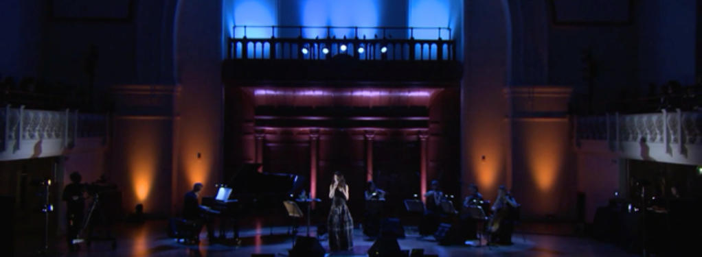 Photograph from Miki Imai Concert - lighting design by Azusa Ono