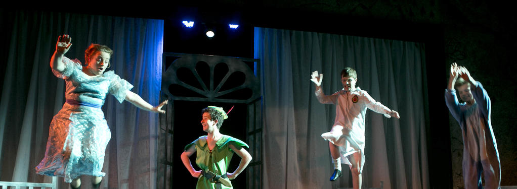 Photograph from Peter Pan - lighting design by Wally Eastland