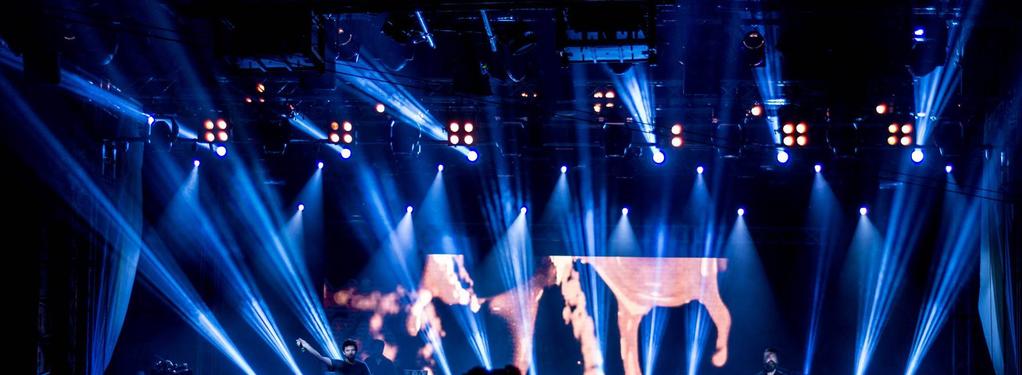 Photograph from Coma Concert - lighting design by alinpopa