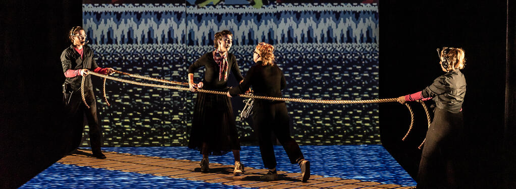 Photograph from Aminta e Fillide & Venus and Adonis - lighting design by lewis.hannaby