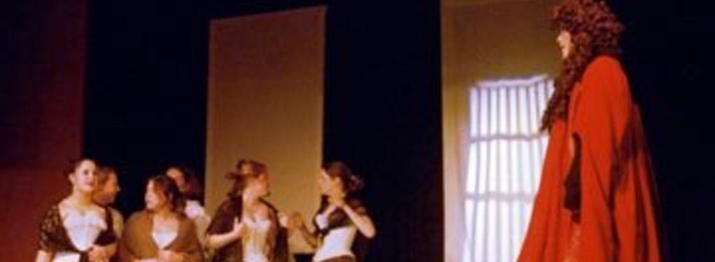 Photograph from Moll Flanders - lighting design by Andy Webb