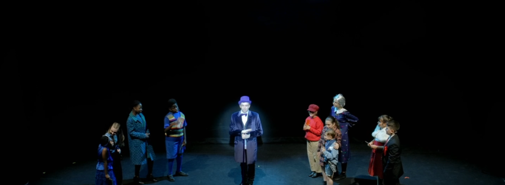 Photograph from Pure Imagination - lighting design by Chris May