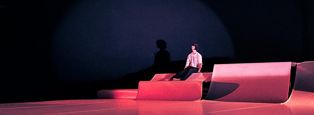 Photograph from DN2 - lighting design by Edward Saunders