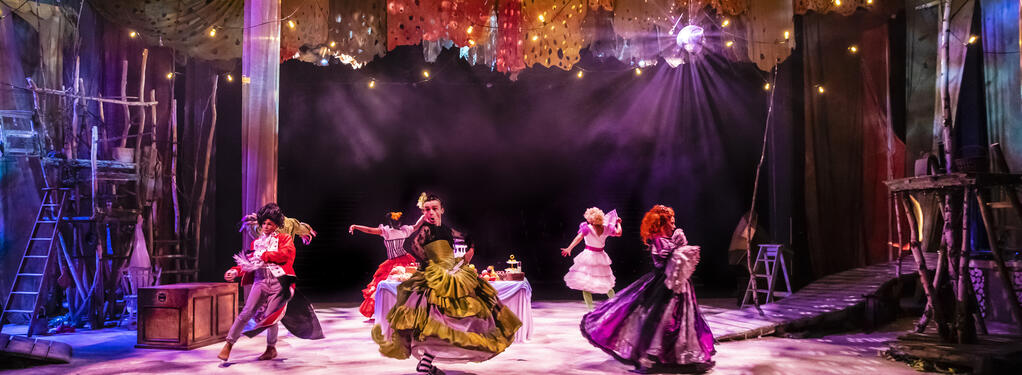 Photograph from Cinderella: A Fairytayle - lighting design by Johnathan Rainsforth