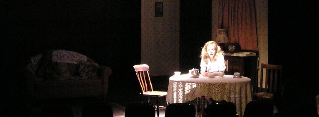 Photograph from Touched - lighting design by Charlie Lucas
