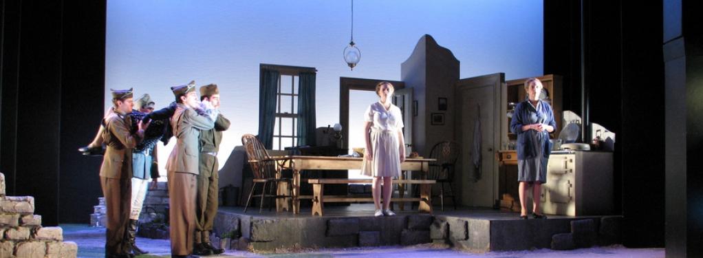 Photograph from Dolly West&#039;s Kitchen - lighting design by Charlie Lucas
