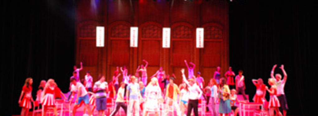 Photograph from Disney&#039;s High School Musical - lighting design by Scott Allan