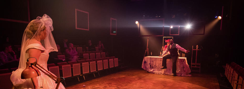 Photograph from Spring Opera Scenes - lighting design by Jack Wills
