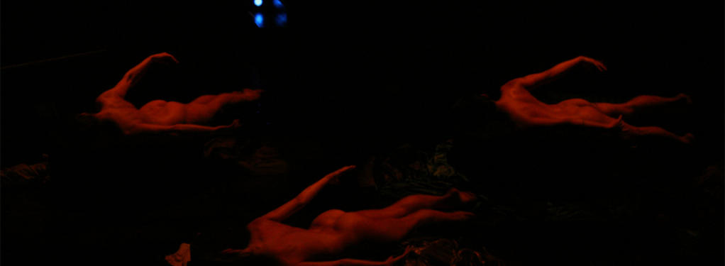 Photograph from Designer Body - lighting design by Malcolm Rippeth