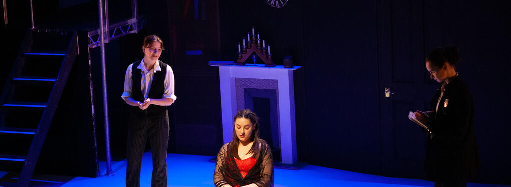 Photograph from Cluedo: A Musical Murder - lighting design by edfrearson