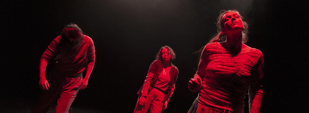 Photograph from Inter/sections - lighting design by Eoin Beaton