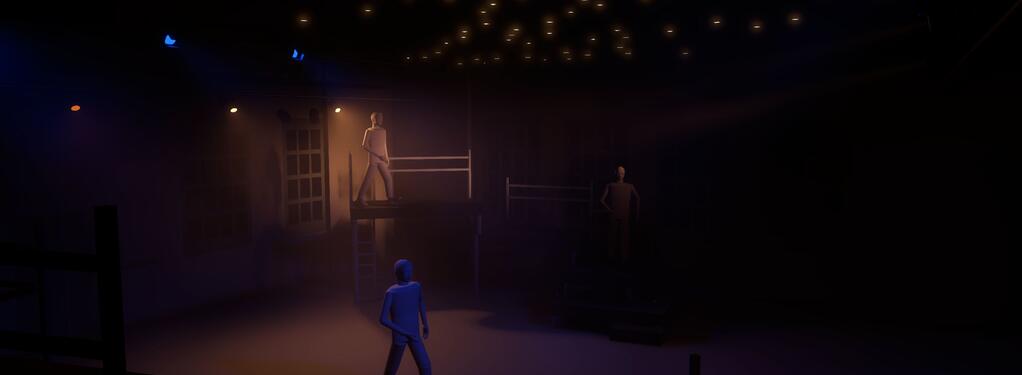Photograph from Strangers From Within - lighting design by liamaston2699