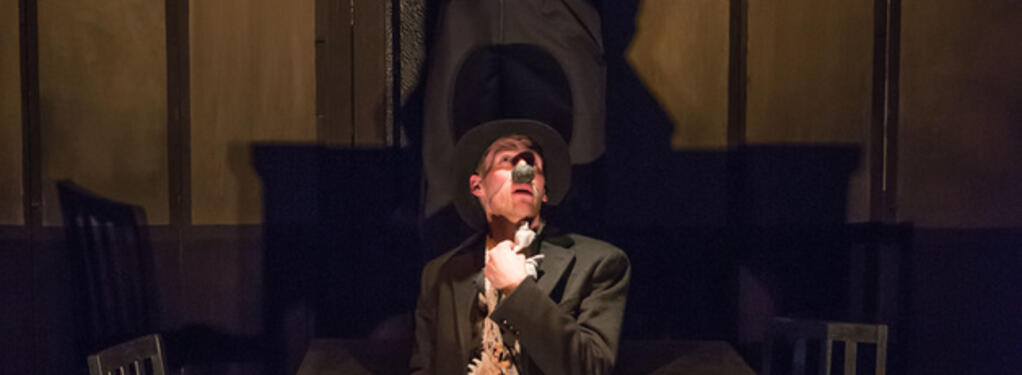 Photograph from The Nose - lighting design by James McFetridge