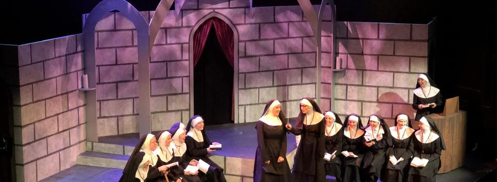 Photograph from Sister Act the Musical - lighting design by JamesM