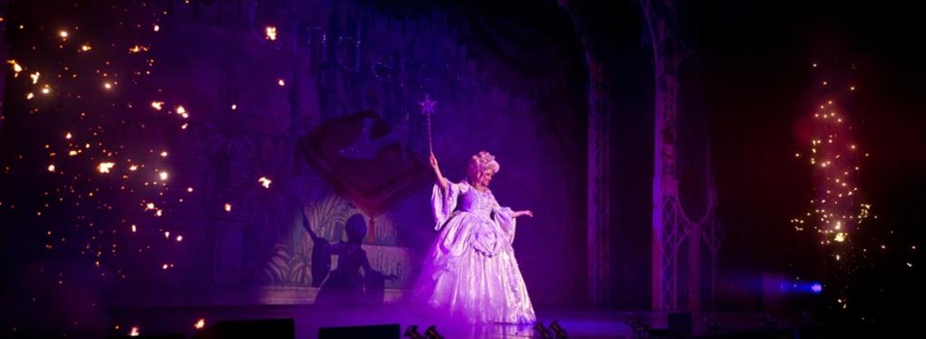 Photograph from Cinderella - lighting design by Pete Watts