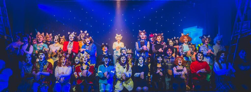 Photograph from Cats The Musical Youth Production - lighting design by oliverh57