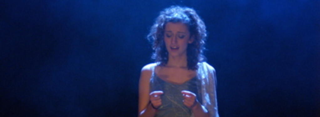 Photograph from Requiem for Tomorrow - lighting design by Richard Williamson