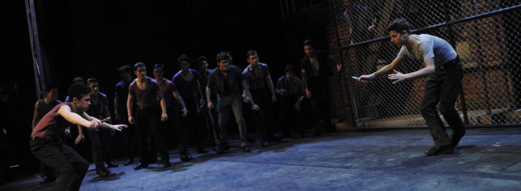Photograph from West Side Story - lighting design by Catherine Webb