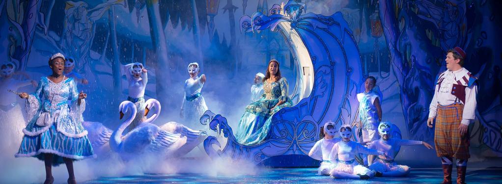 Photograph from Cinderella - lighting design by Sherry Coenen