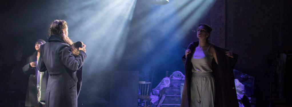 Photograph from Don Juan Comes Back From The War - lighting design by JacobGowler