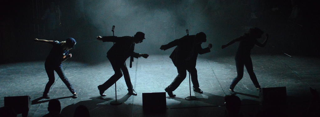 Photograph from The Blues Brothers - Live - lighting design by Richard Williamson