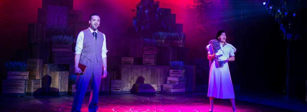 Photograph from The Outsider - lighting design by Dan Terry