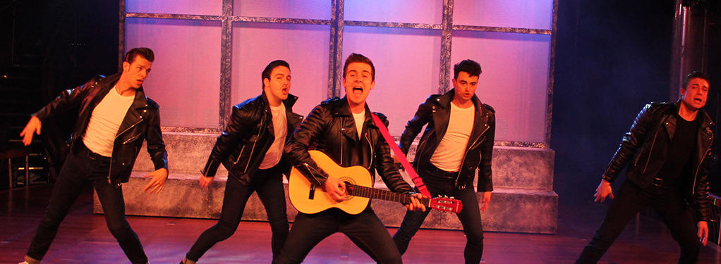 Photograph from Grease - lighting design by David Totaro