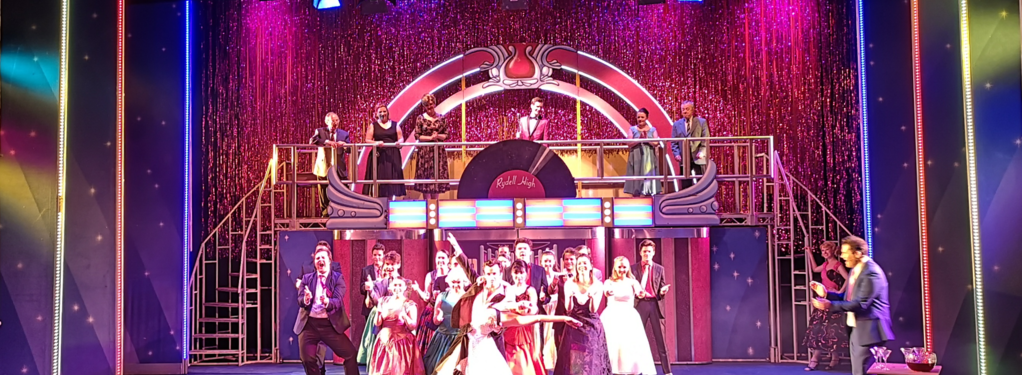 Photograph from Grease - lighting design by Eric Lund