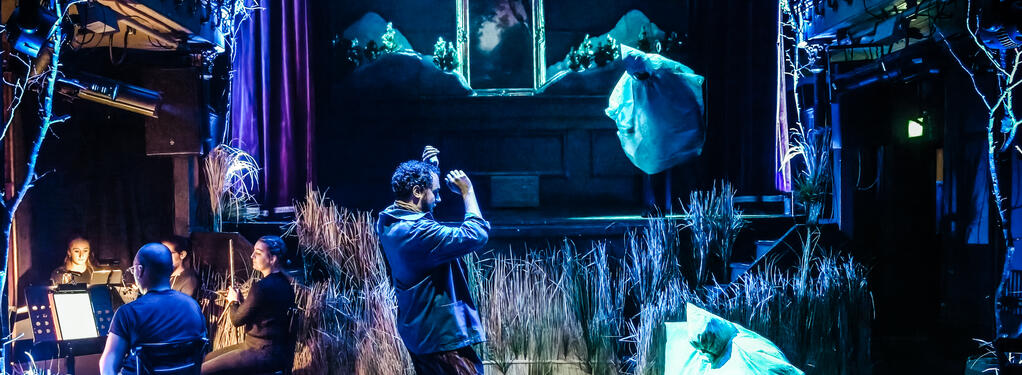 Photograph from Rip Van Winkle - lighting design by CatjaHamilton