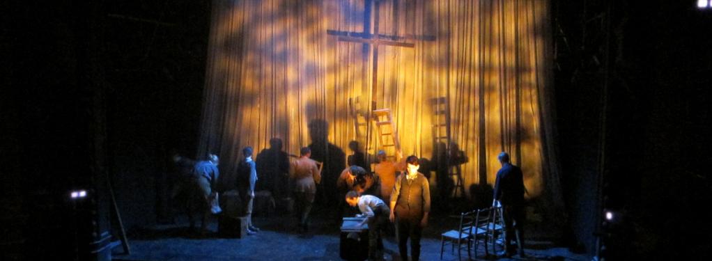Photograph from Private Peaceful - lighting design by Tom White
