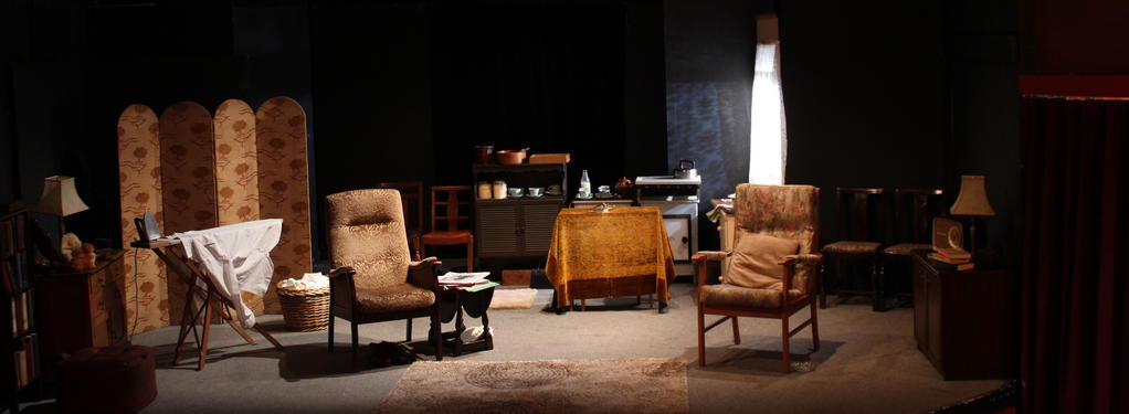 Photograph from Look Back In Anger - lighting design by Alastair Griffith